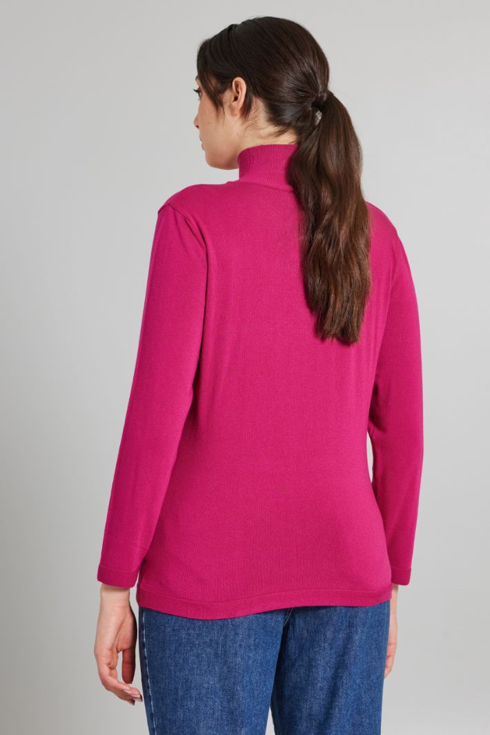 Maglia semiaderente - FUXIA - Fashion Market - 4