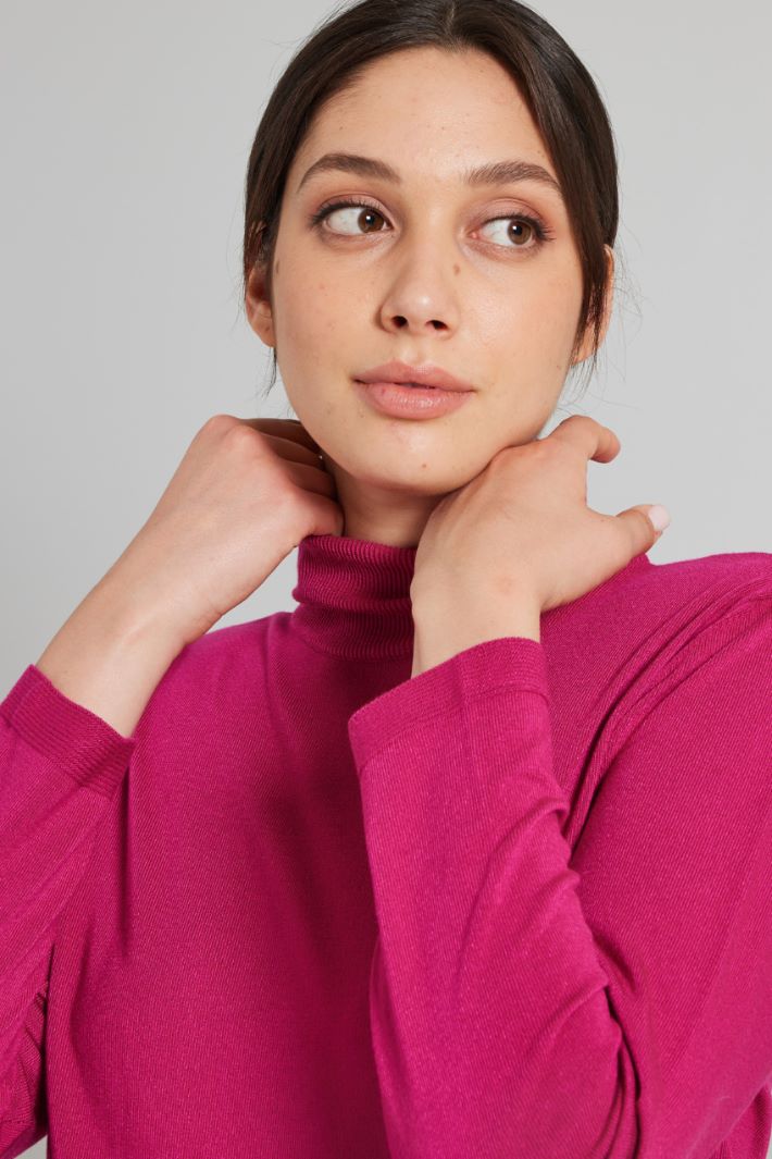 Maglia semiaderente - FUXIA - Fashion Market - 3