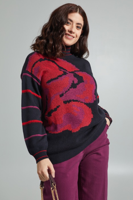 Maglia in jacquard - Fashion Market