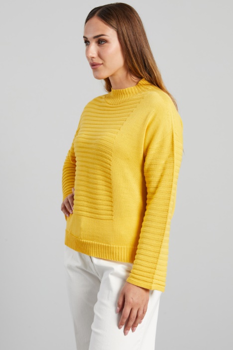 Maglia a coste orizzontali - Fashion Market