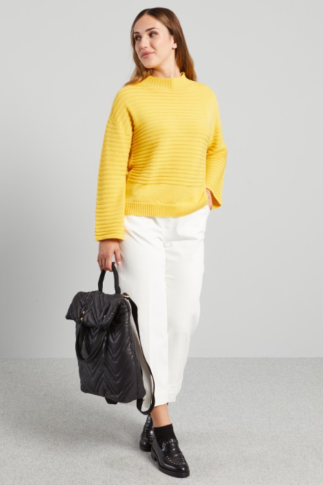 Maglia a coste orizzontali - Fashion Market