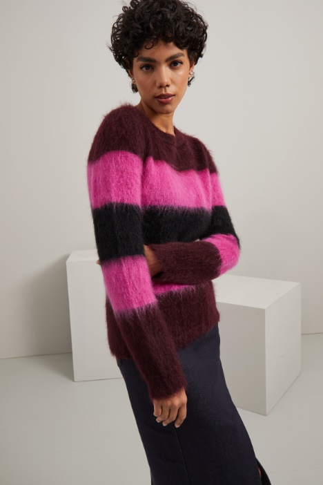 Maglia in lana e mohair - Fashion Market