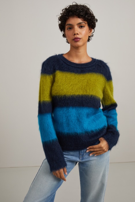 Maglia in lana e mohair - Fashion Market