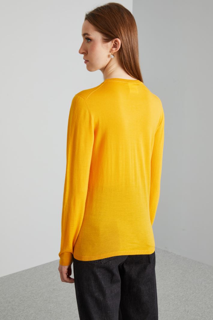Maglia leggera in lana - OCRA - Fashion Market - 4