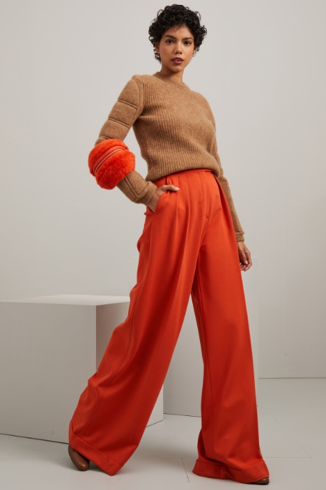 Maglia con maniche imbottite - Fashion Market