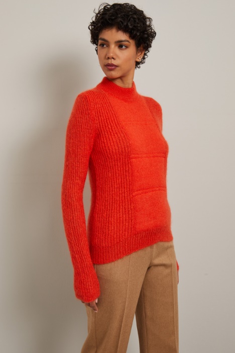 Maglia in filato mohair e lana - Fashion Market
