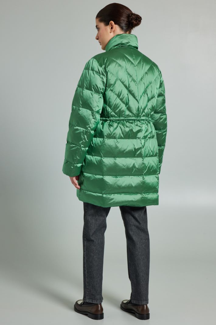 Piumino con coulisse - VERDE PRATO - Fashion Market - 4