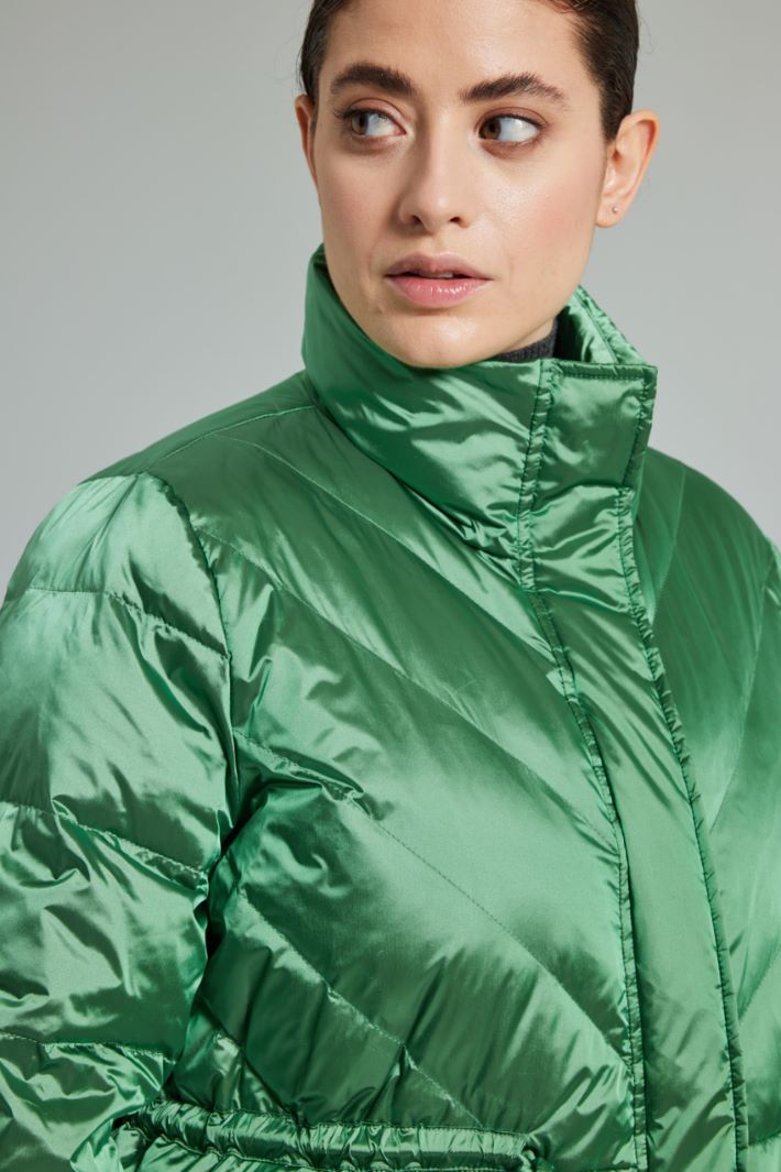 Piumino con coulisse - VERDE PRATO - Fashion Market - 3