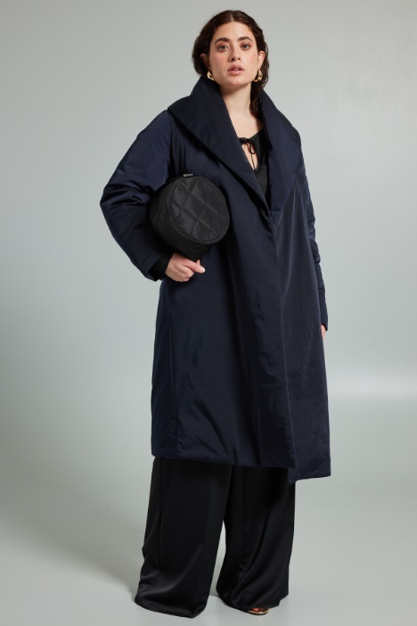 Imbottito con collo sciallato - Fashion Market
