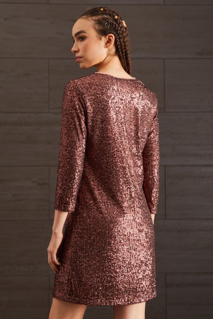 Abito in tulle - BRONZO - Fashion Market - 4