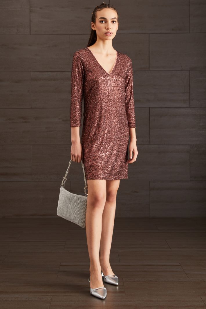 Abito in tulle - BRONZO - Fashion Market