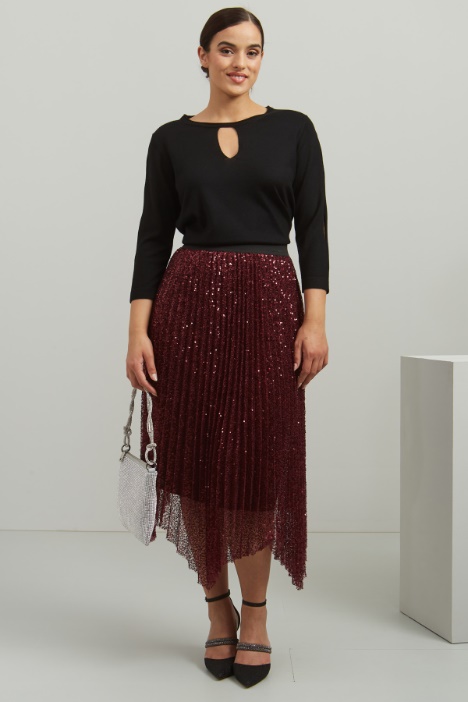 Gonna con paillettes - Fashion Market