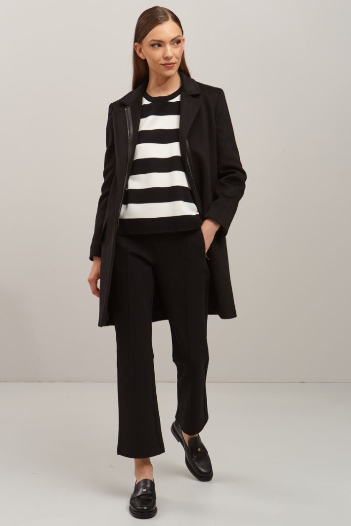 Pantaloni in jersey  - NERO - Fashion Market