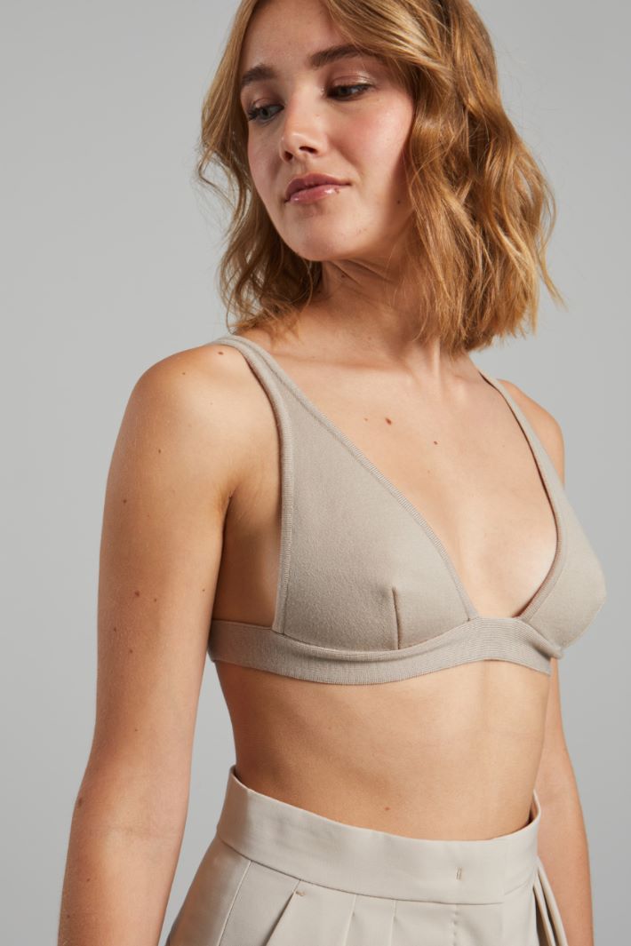 Top brassiere - TORTORA - Fashion Market - 3