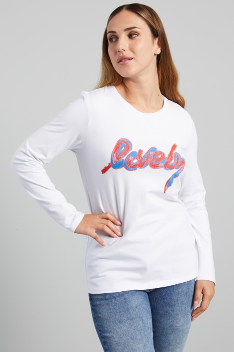 T-shirt in cotone stretch - Fashion Market