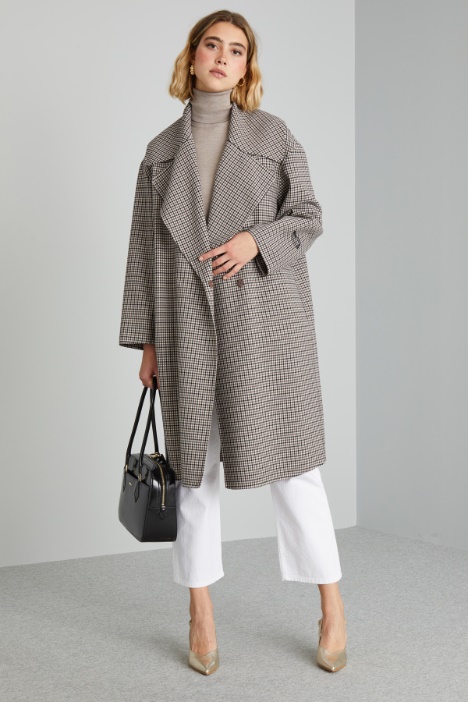 Cappotto in doppia batavia - Fashion Market