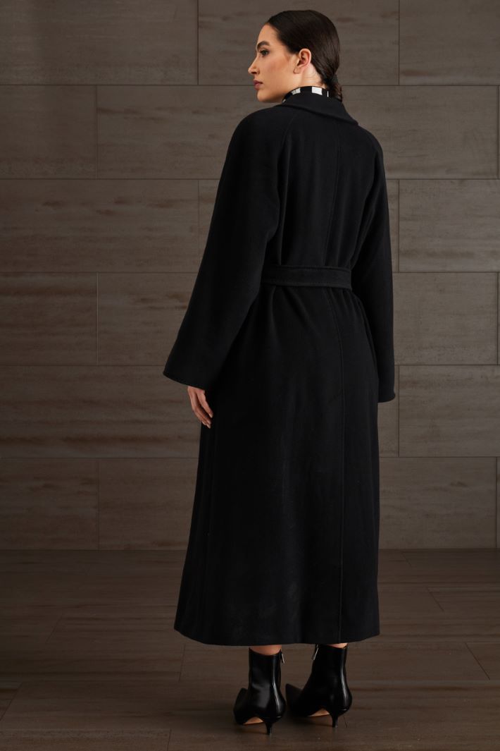 Cappotto in lana  - NERO - Fashion Market - 4