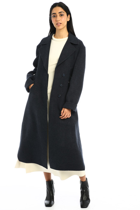 Cappotto svasato in lana - Fashion Market