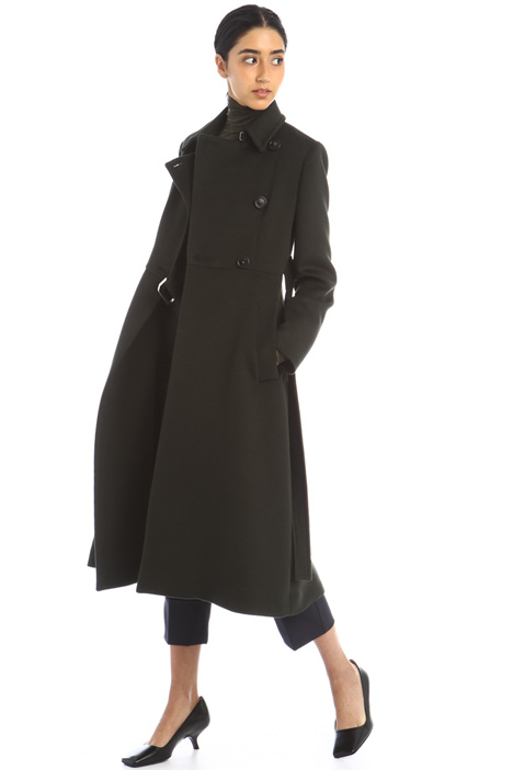 Cappotto doppiopetto in drap - Fashion Market