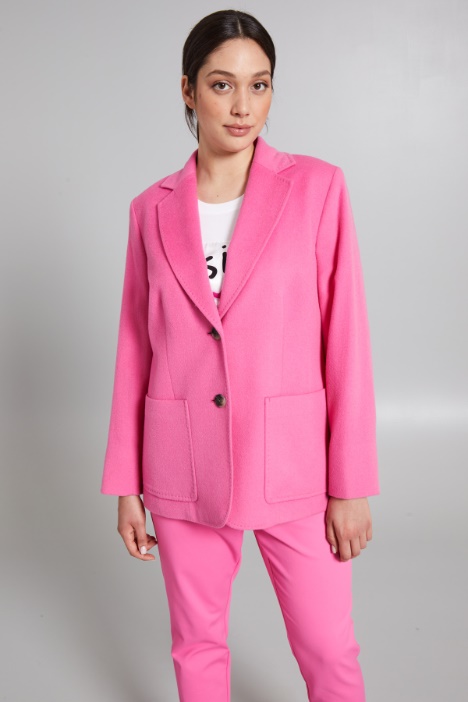 Blazer in drap di pura lana - Fashion Market