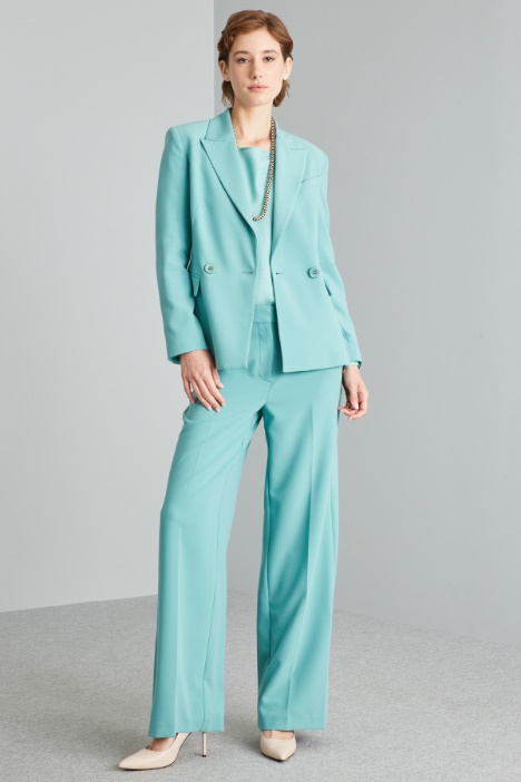 Blazer in tessuto fluido - Fashion Market