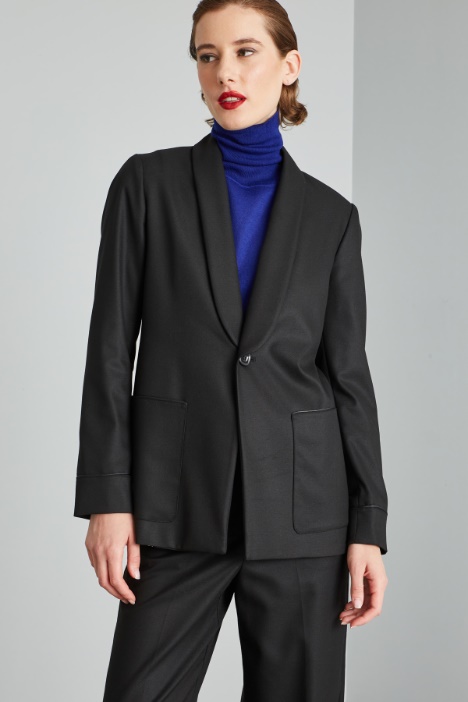 Blazer con tasche applicate - Fashion Market