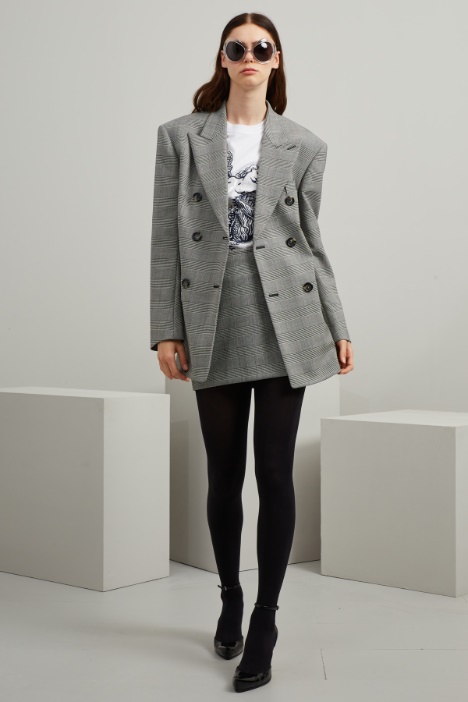 Blazer in batavia di lana - Fashion Market