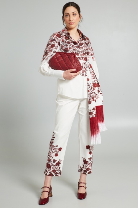 Pantaloni in gabardina  - Fashion Market