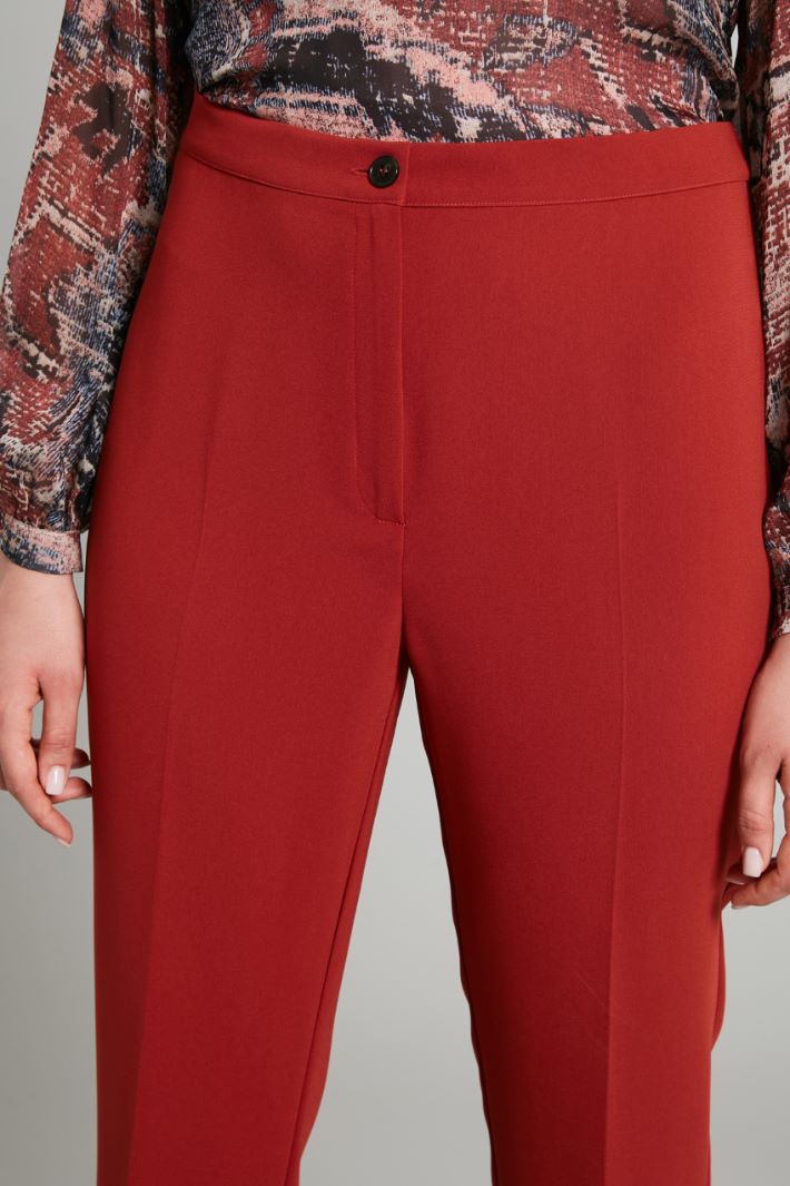 Pantaloni dritti - MATTONE - Fashion Market - 3