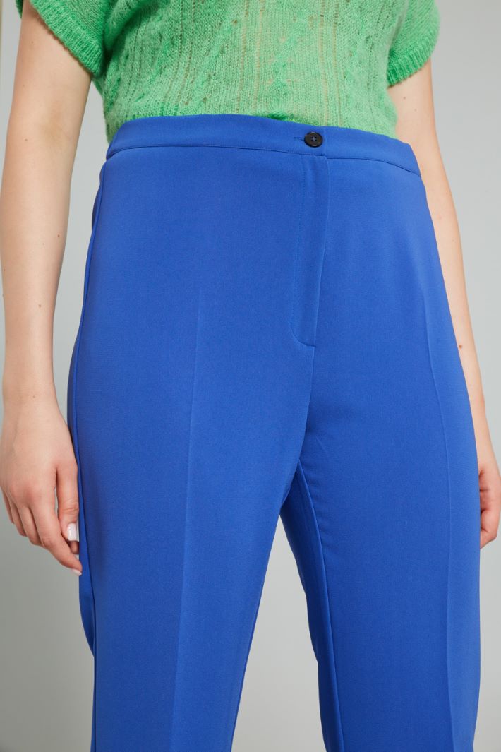 Pantaloni dritti - BLU - Fashion Market - 3