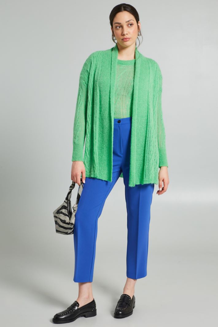 Pantaloni dritti - BLU - Fashion Market
