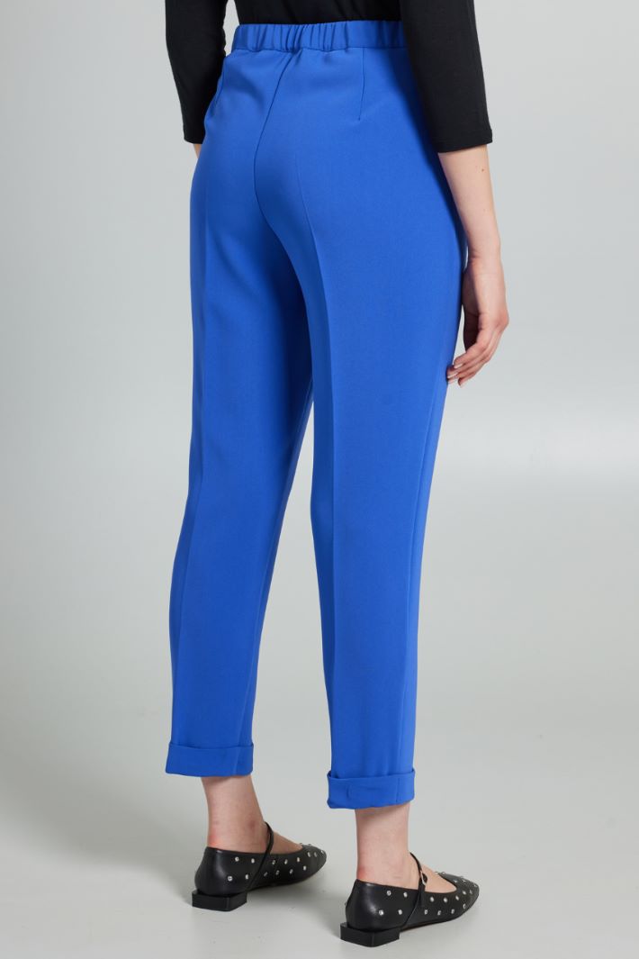 Pantaloni con risvolto  - BLUETTE - Fashion Market - 4