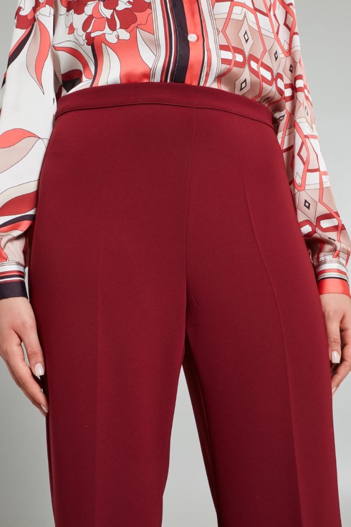 Pantaloni a palazzo - ROSSO - Fashion Market - 3