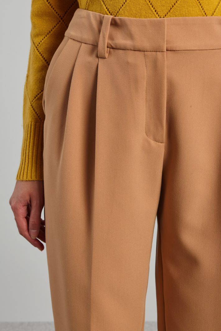Pantaloni carrot - CAMMELLO - Fashion Market - 2