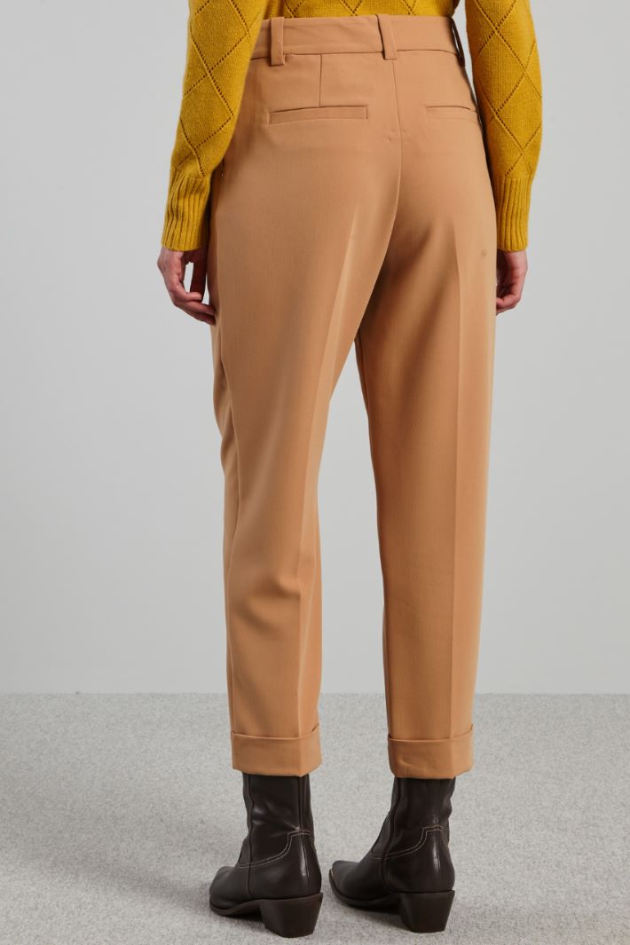 Pantaloni carrot - CAMMELLO - Fashion Market - 3