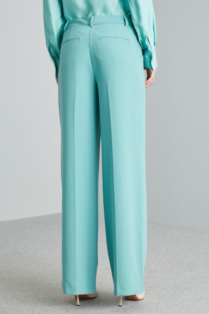 Pantaloni a palazzo - ACQUA MARINA - Fashion Market - 4