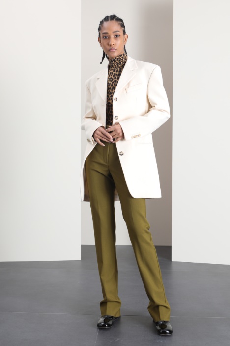 Pantaloni in fresco lana - Fashion Market