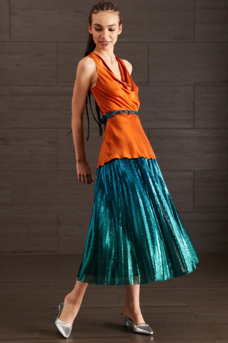 Top in raso - Fashion Market