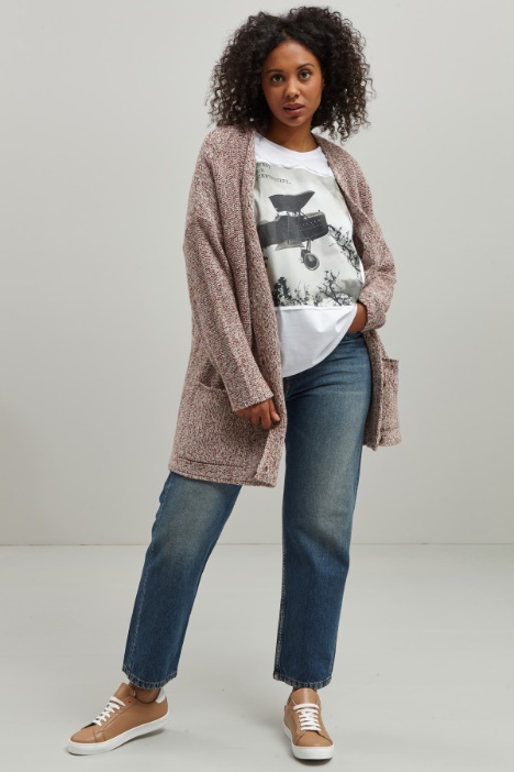 Jeans dritti in denim  - Fashion Market
