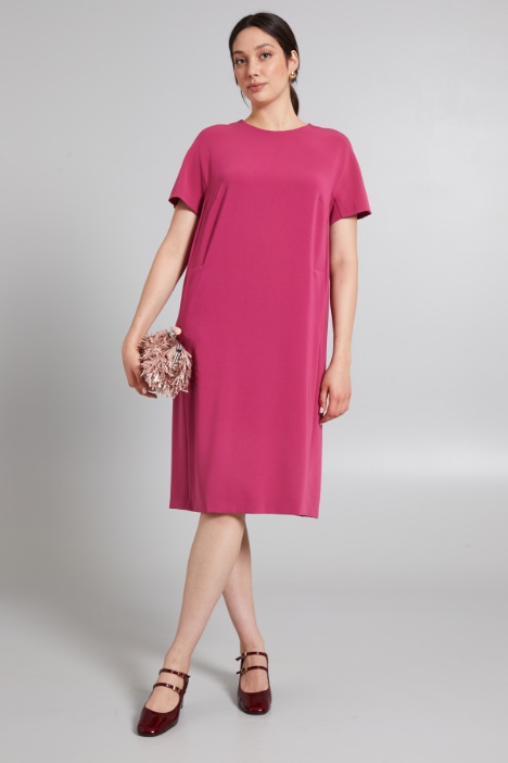 Abito dritto in cady - Fashion Market