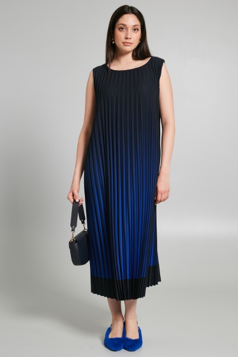 Abito in crepe plissé - Fashion Market