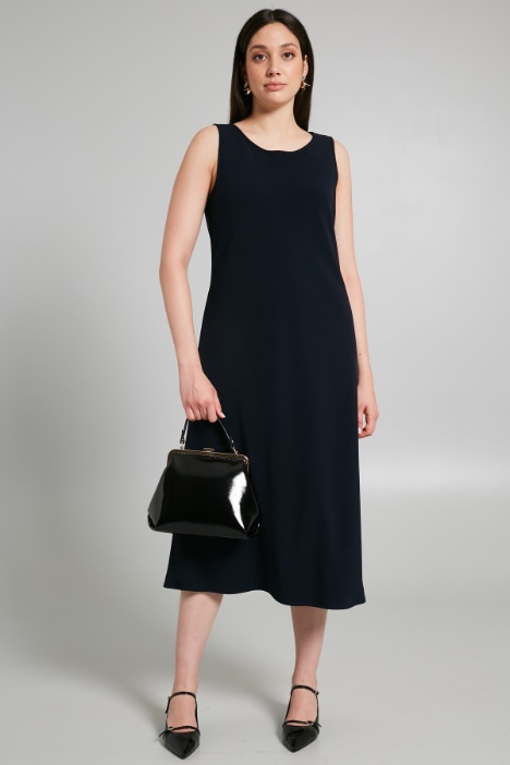 Abito svasato in cady - Fashion Market