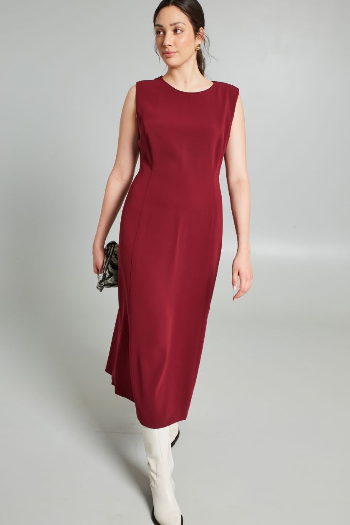 Abito svasato - BORGOGNA - Fashion Market - 2