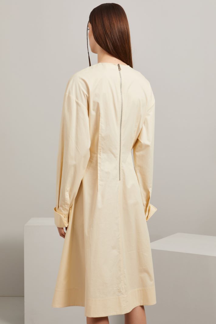 Abito con nastrini - BIANCO LATTE - Fashion Market - 4