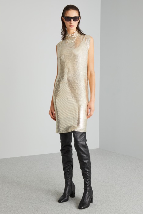 Abito in maglia metallica  - Fashion Market
