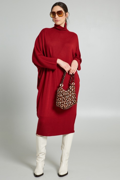 Abito longuette in maglia - Fashion Market