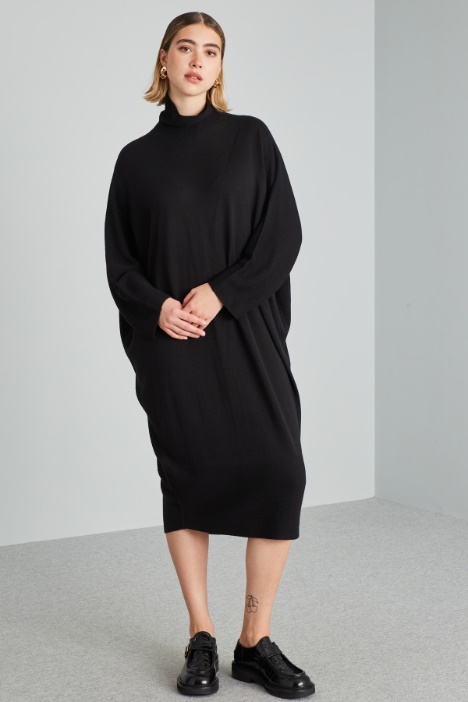 Abito longuette in maglia - Fashion Market