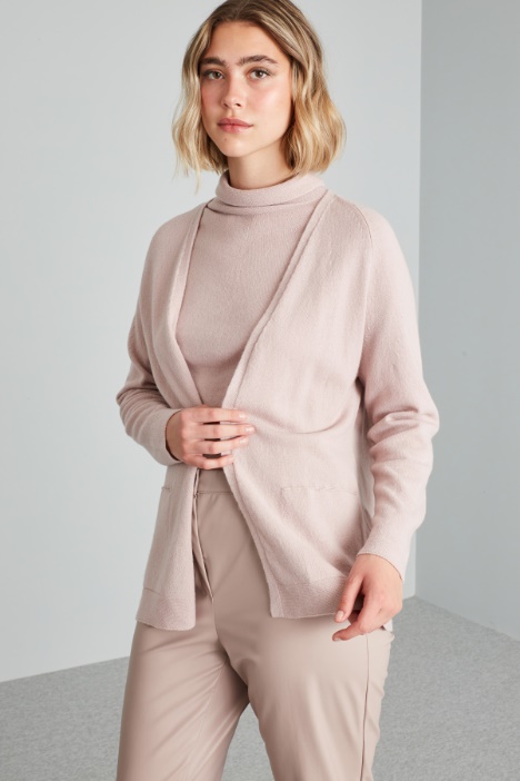 Cardigan in puro cashmere - Fashion Market