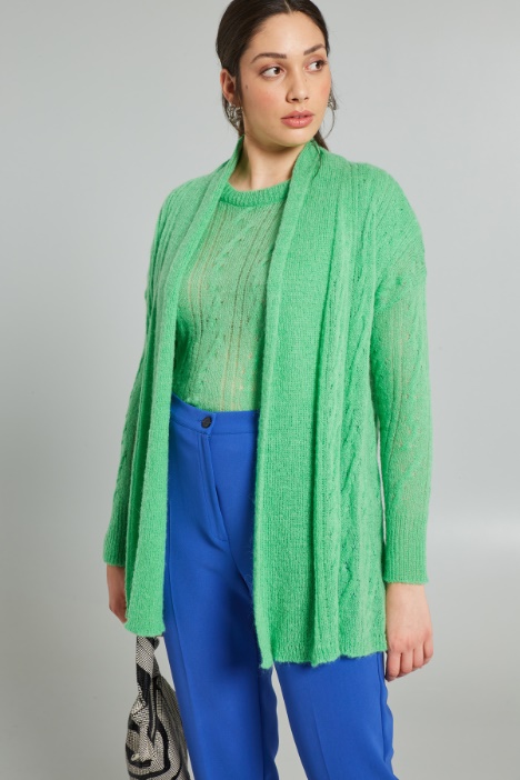 Cardigan in misto alpaca - Fashion Market