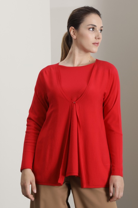 Cardigan in viscosa - Fashion Market